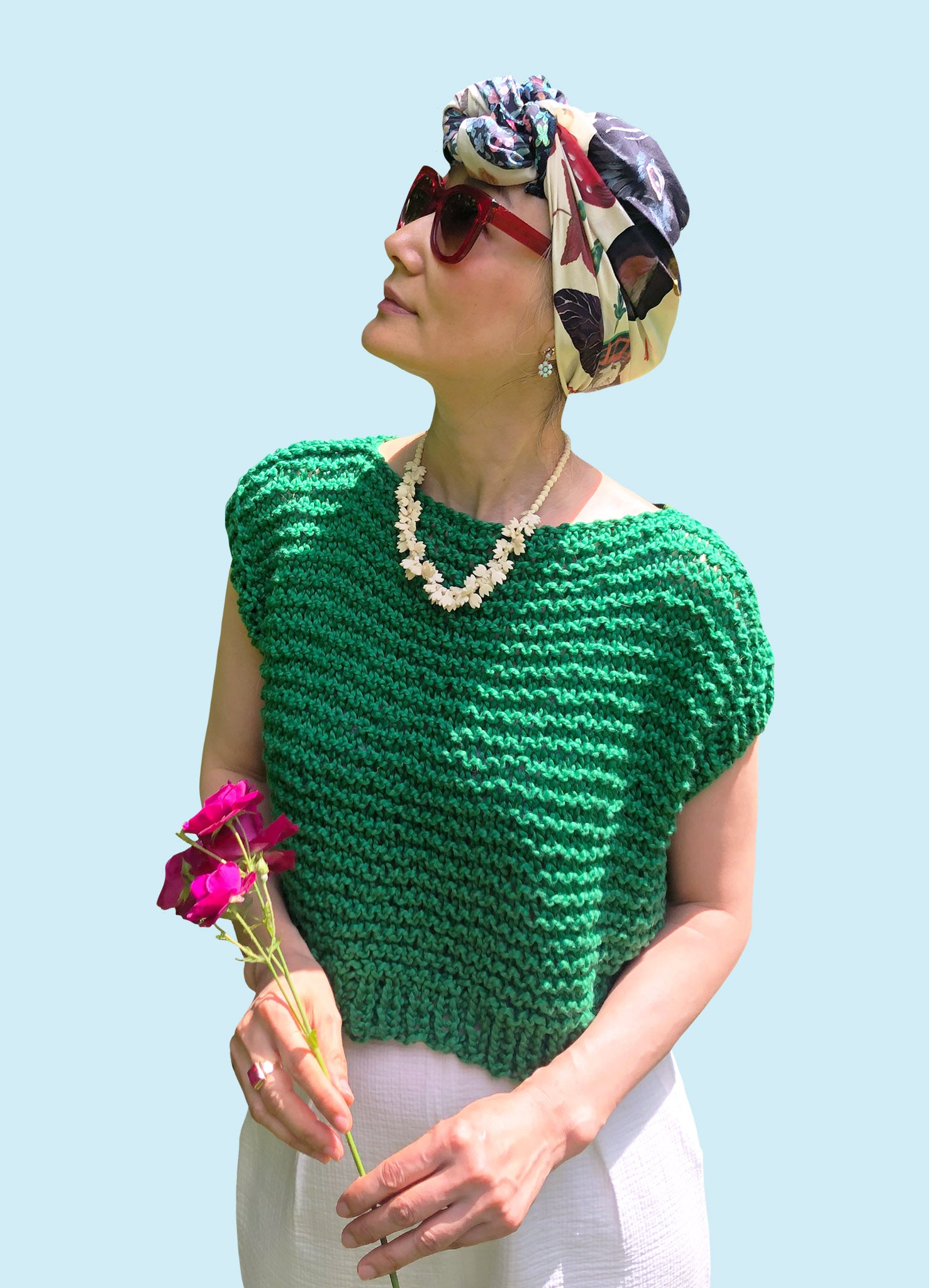Video Class: How To Knit Boxy Lady Top Step-by-Step