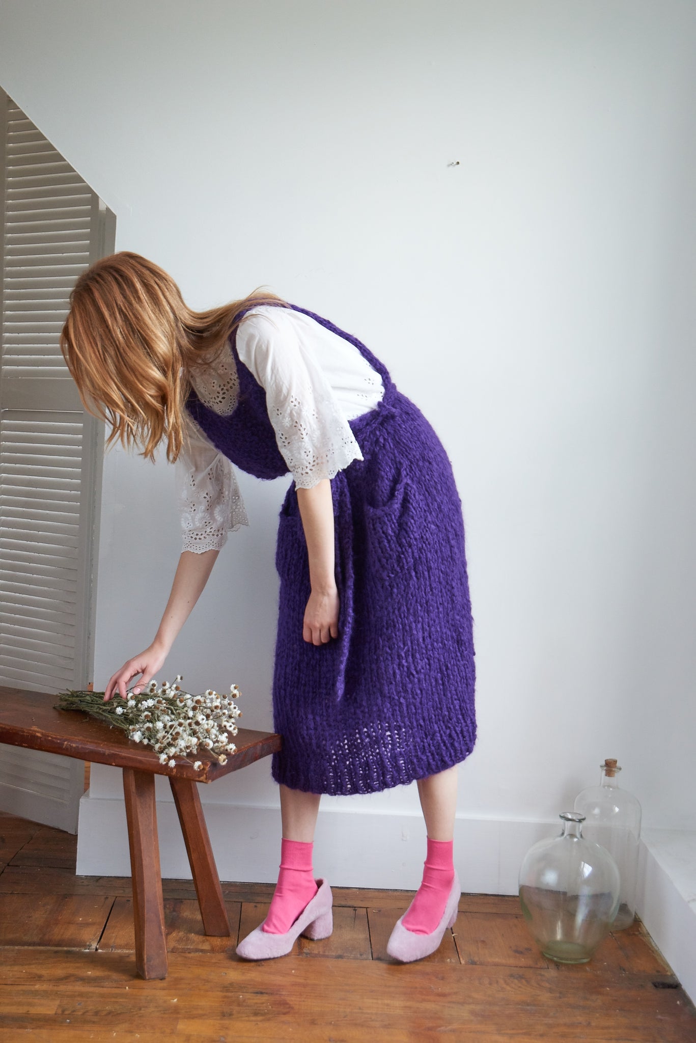 DIY Kit - Apron Dress - Mohair So Soft