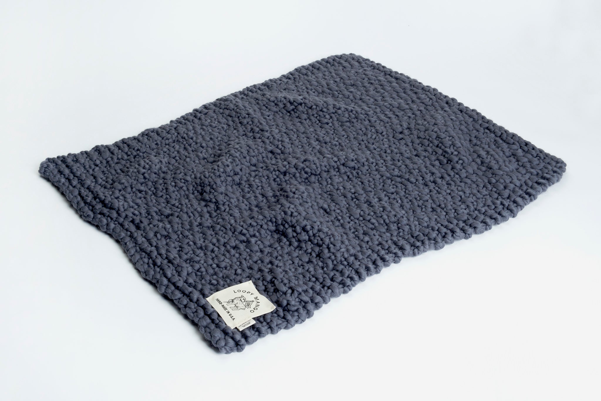 DIY Kit - Moss Stitch Blanket - Merino No. 5