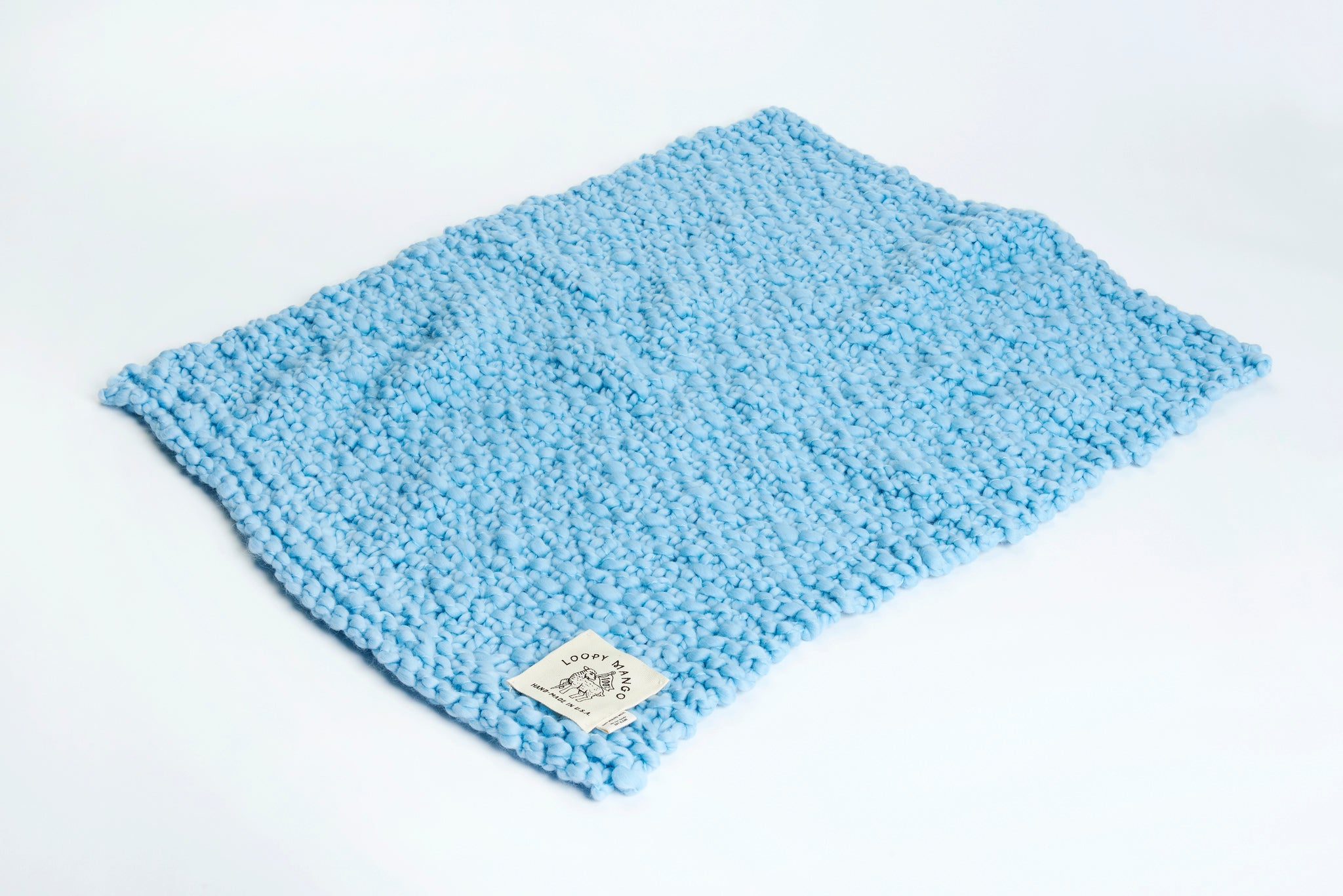 DIY Kit - Moss Stitch Blanket - Merino No. 5