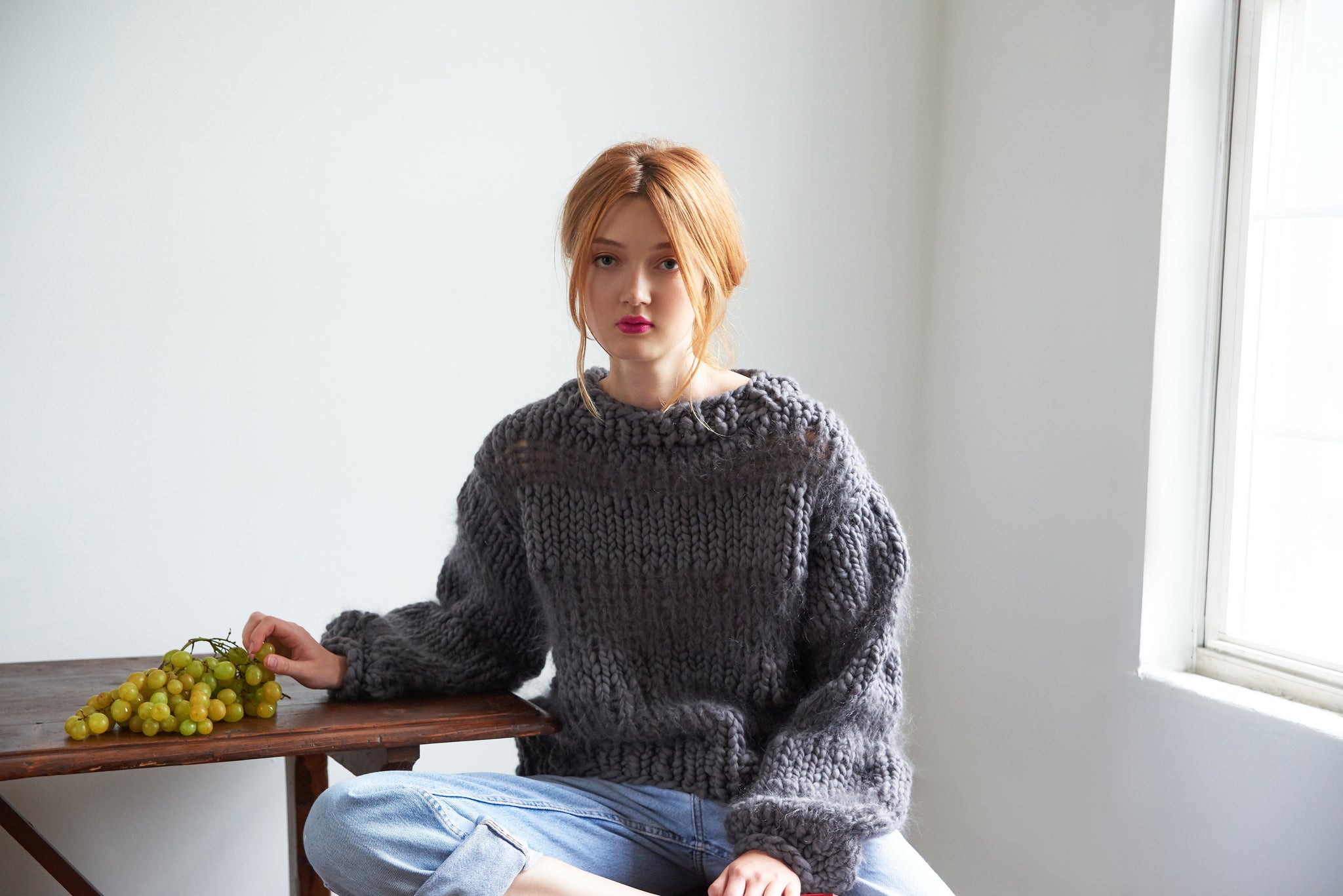 Top-Down Sweater PATTERN - Mohair So Soft – Loopy Mango