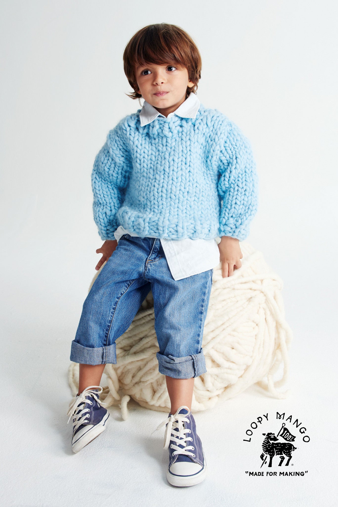 DIY Kit - Mini Sweater 2-4 years - Merino No. 5