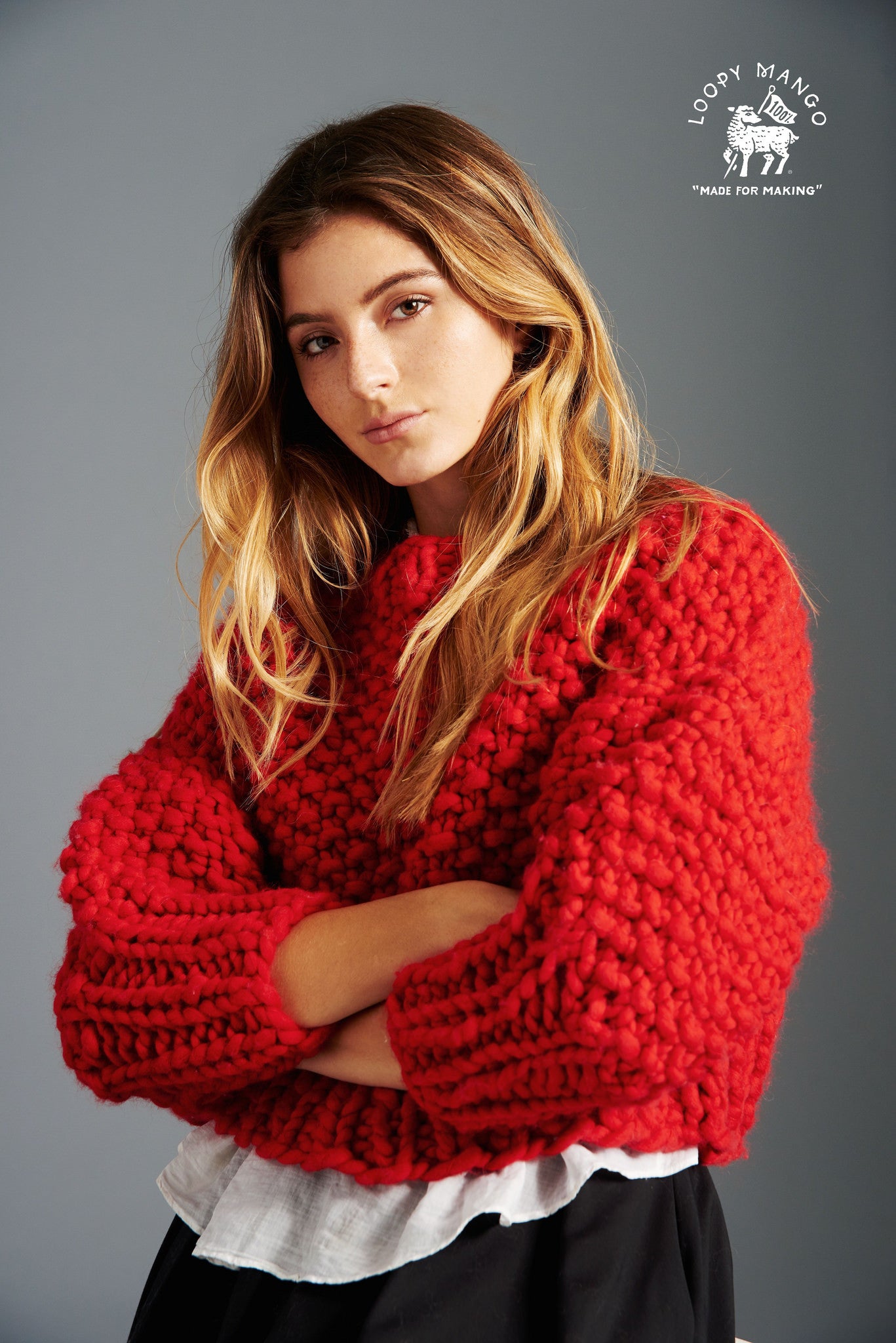 DIY Kit - Super Cropped Sweater - Merino No. 5