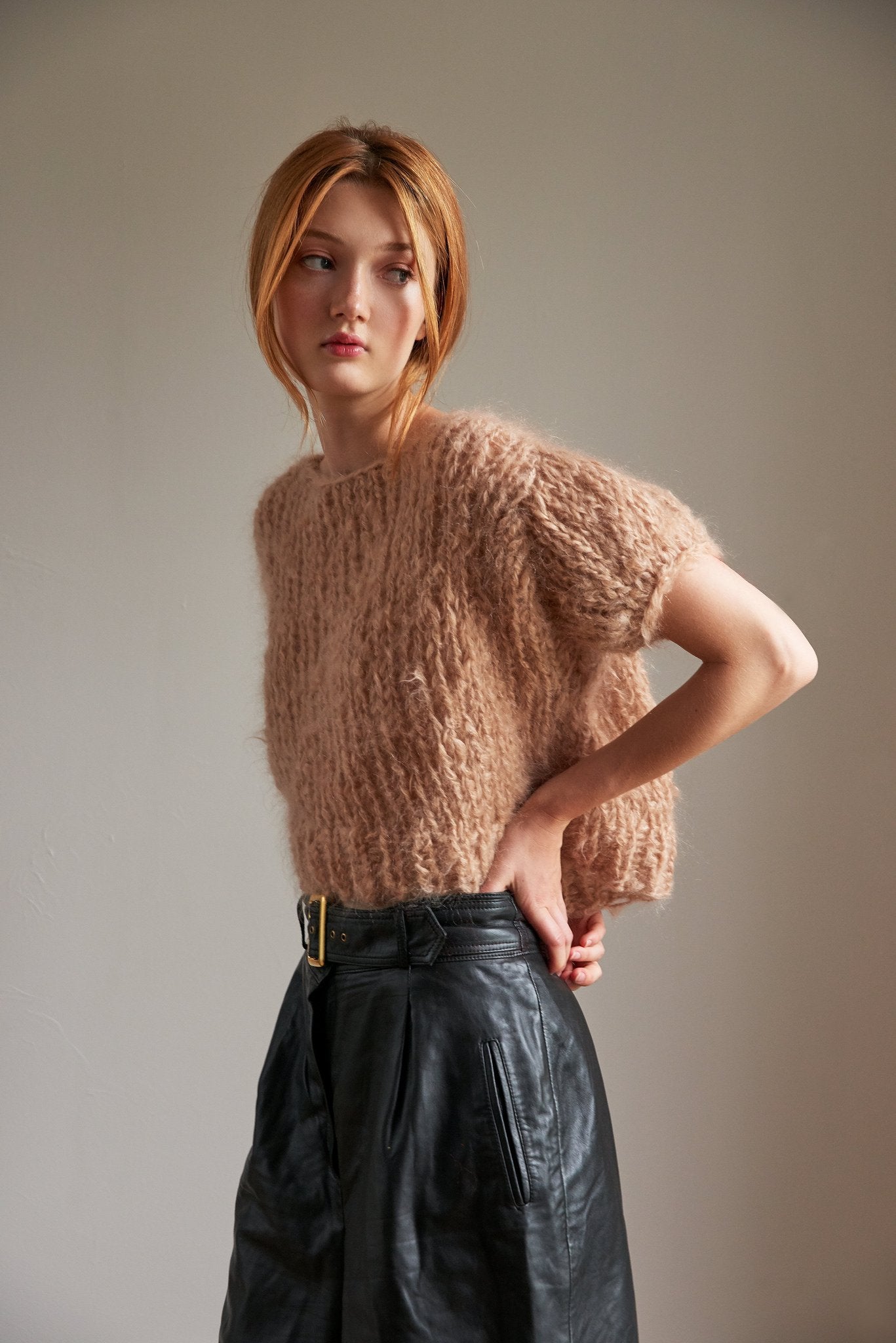 Puff Sleeve Top PATTERN- Mohair So Soft