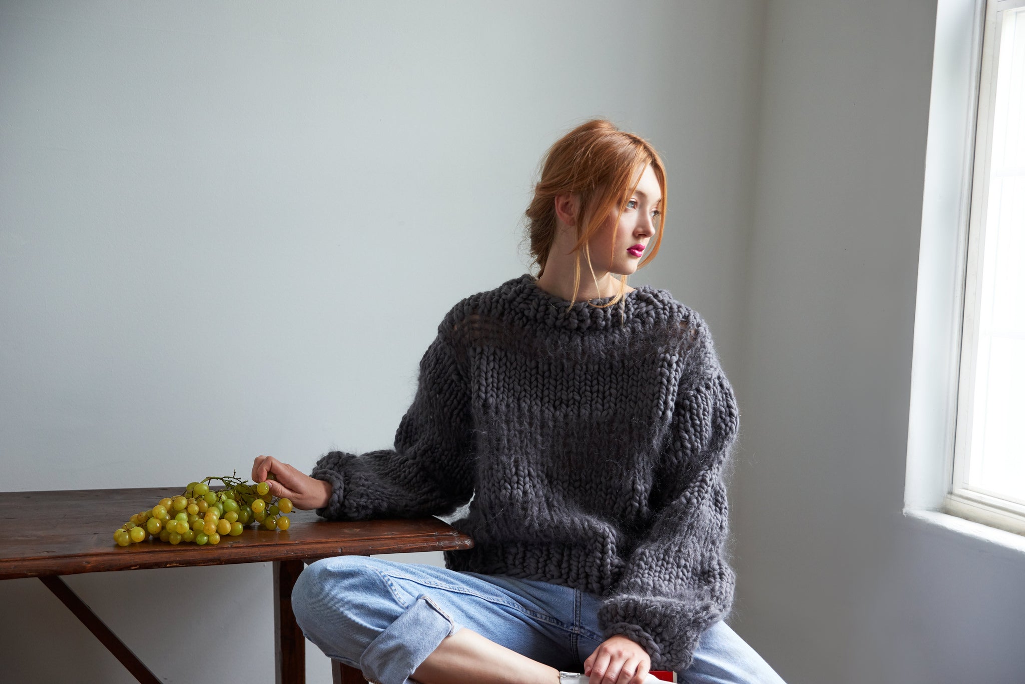 Top-Down Sweater PATTERN - Mohair So Soft – Loopy Mango