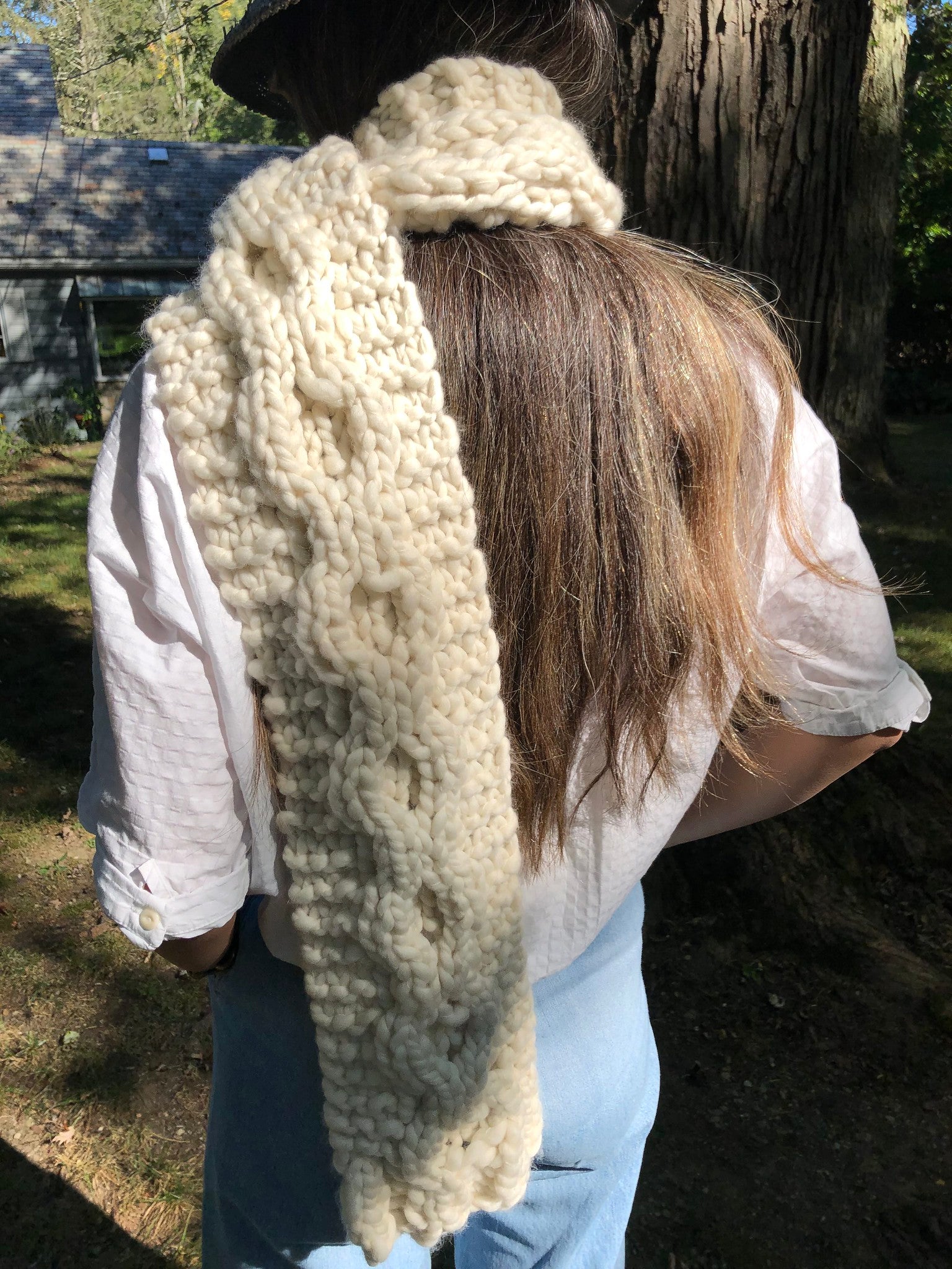 READY TO SHIP READYMADE CLEARANCE SALE!! - New Wave Scarf - Merino