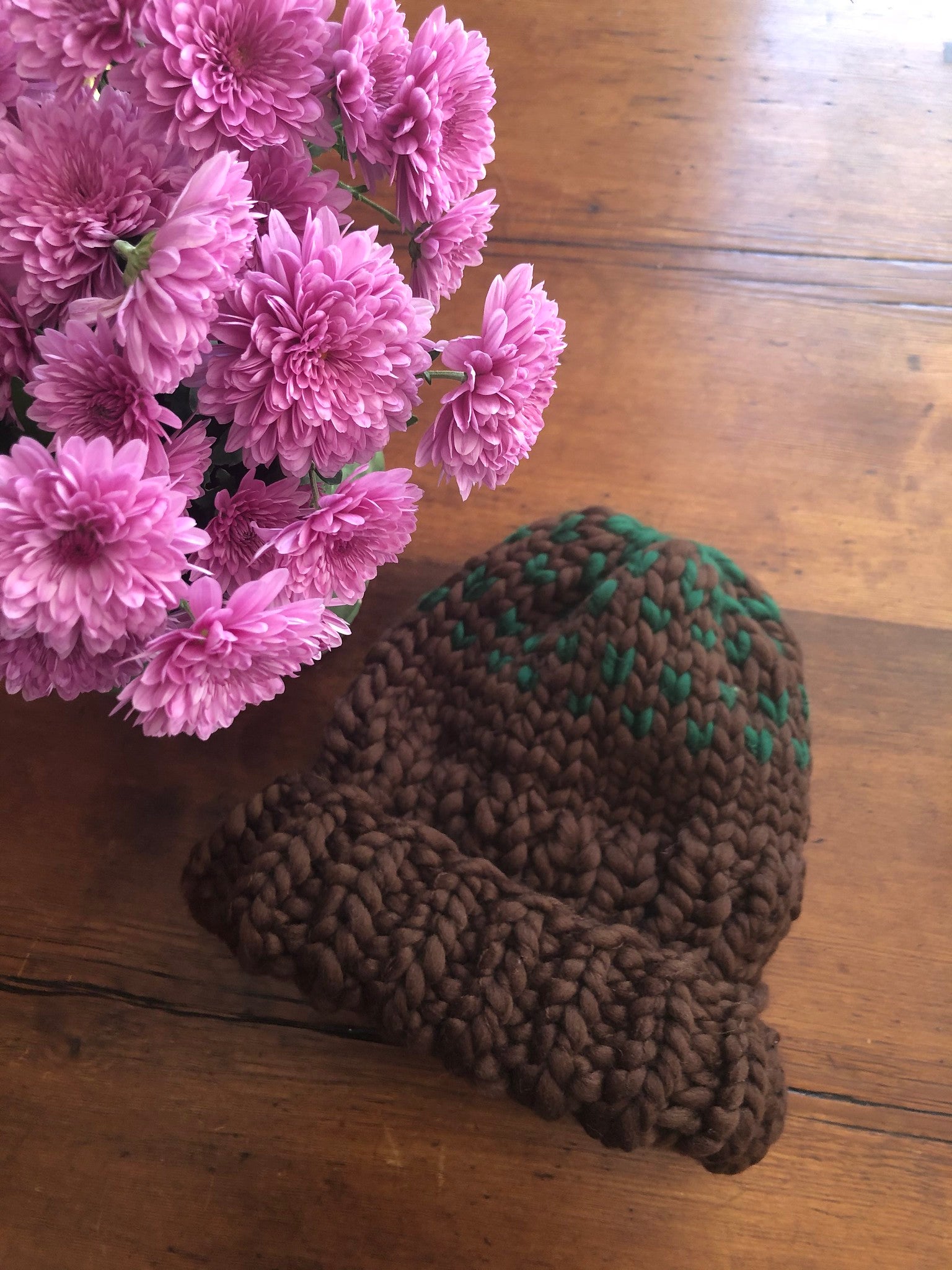 DIY Kit - Edelweiss Hat with 2 colors - Merino No. 5