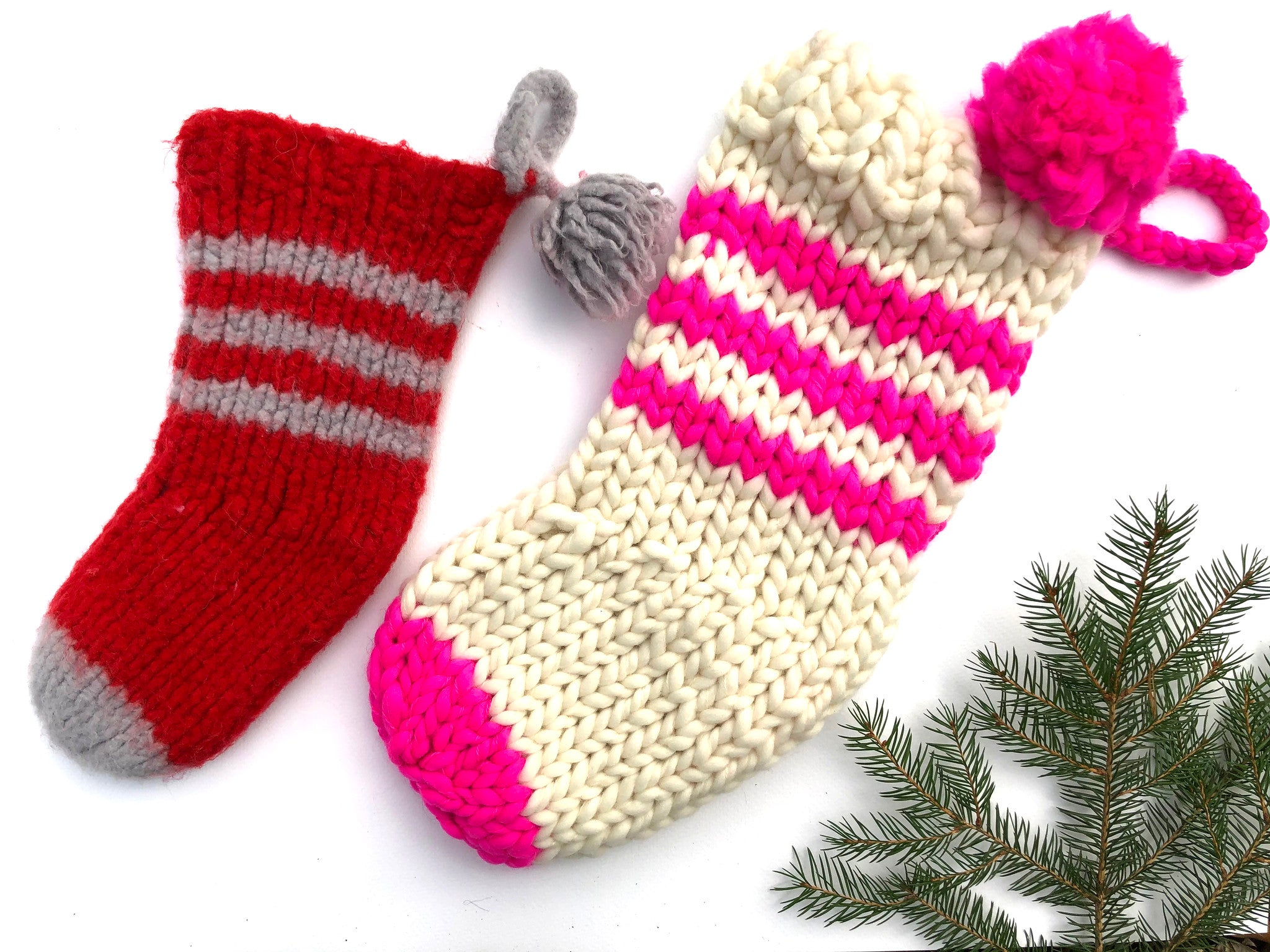Christmas Stockings - Merino No. 5 AND Ornaments - Dream (Worsted)- PATTERNS