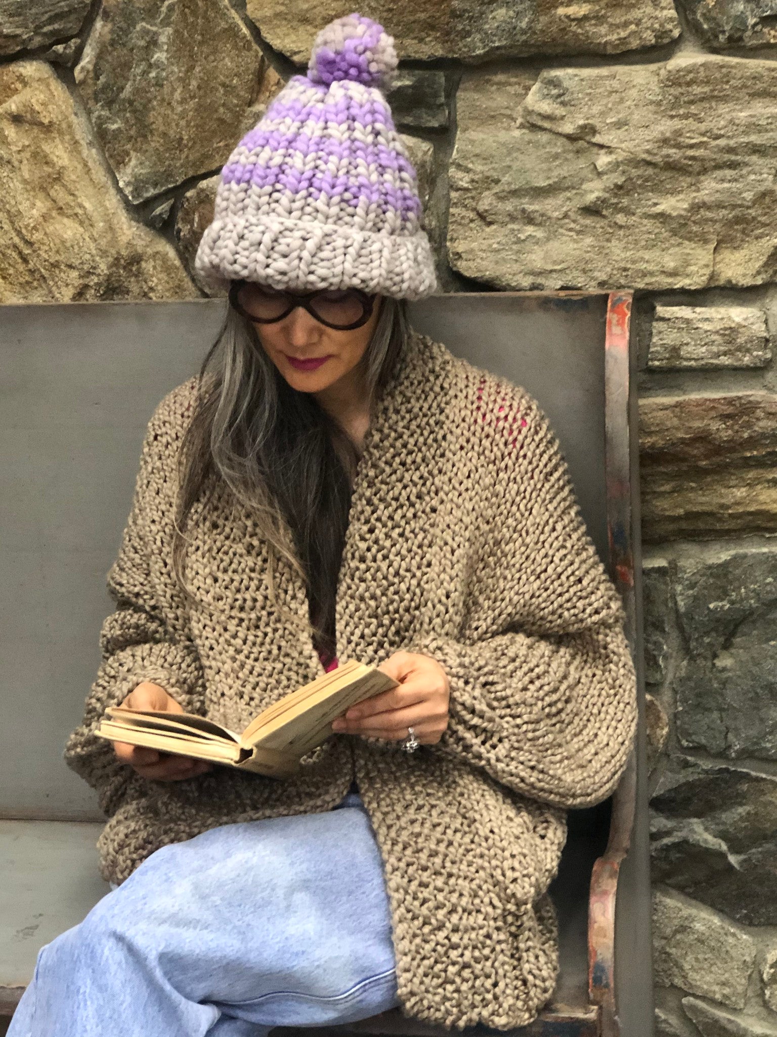 DIY Kit Recluse Cardigan Big Cotton – Loopy Mango