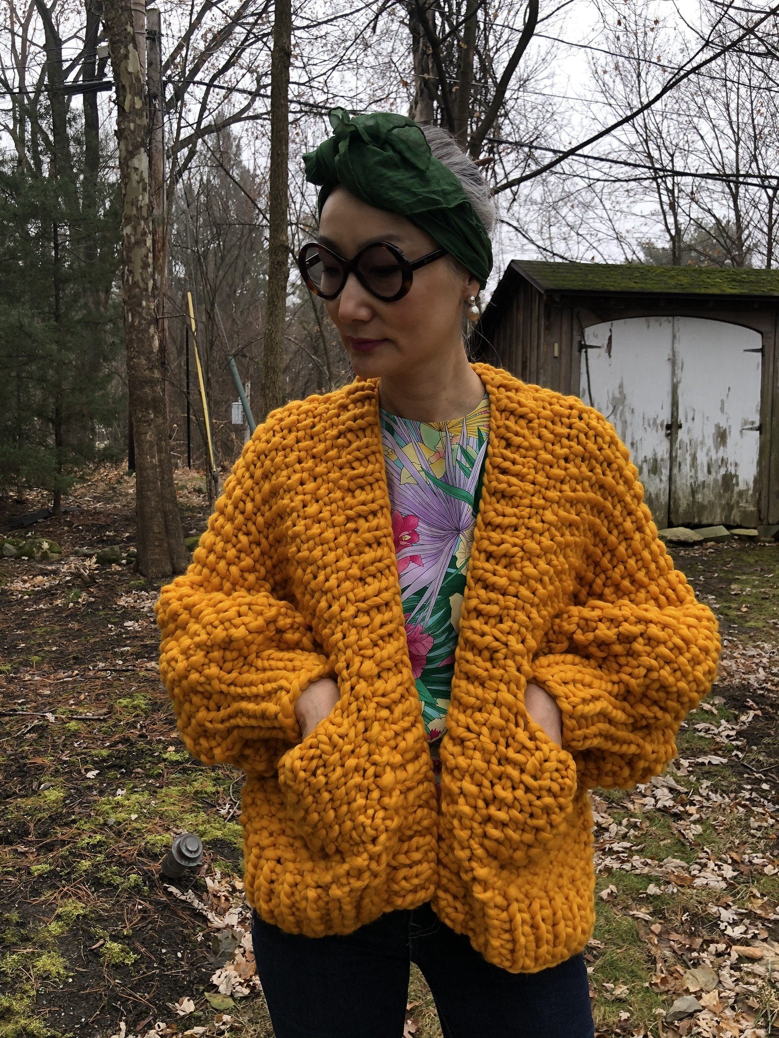 Super Cropped Sweater PATTERN- Big Cotton