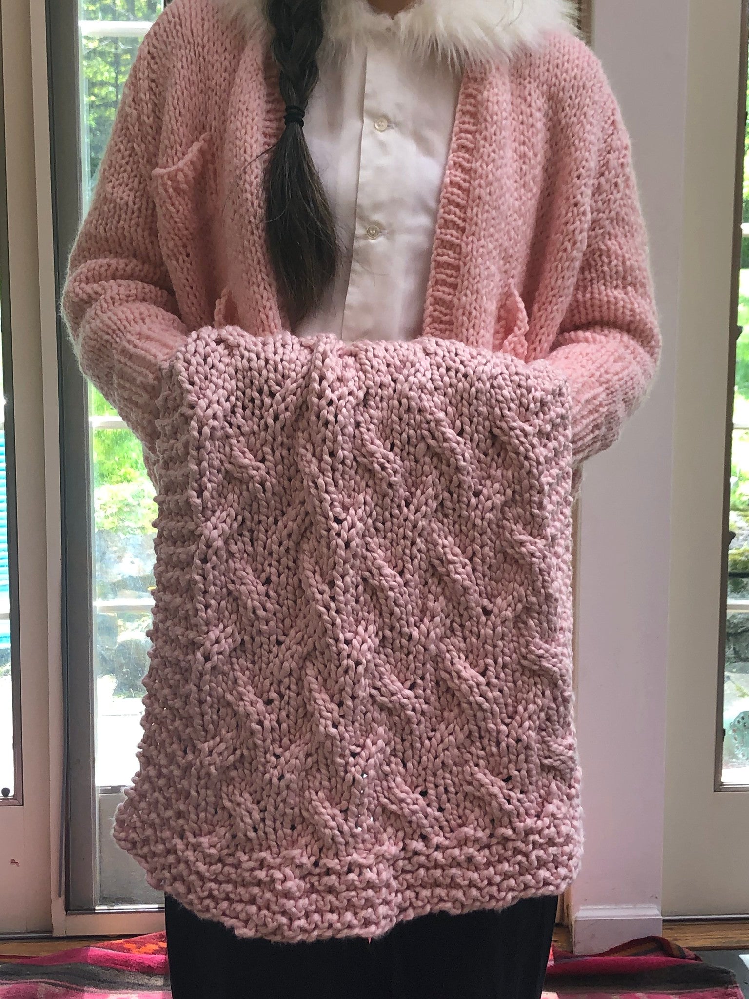 DIY Kit - My First Cable Baby Blanket - Big Cotton