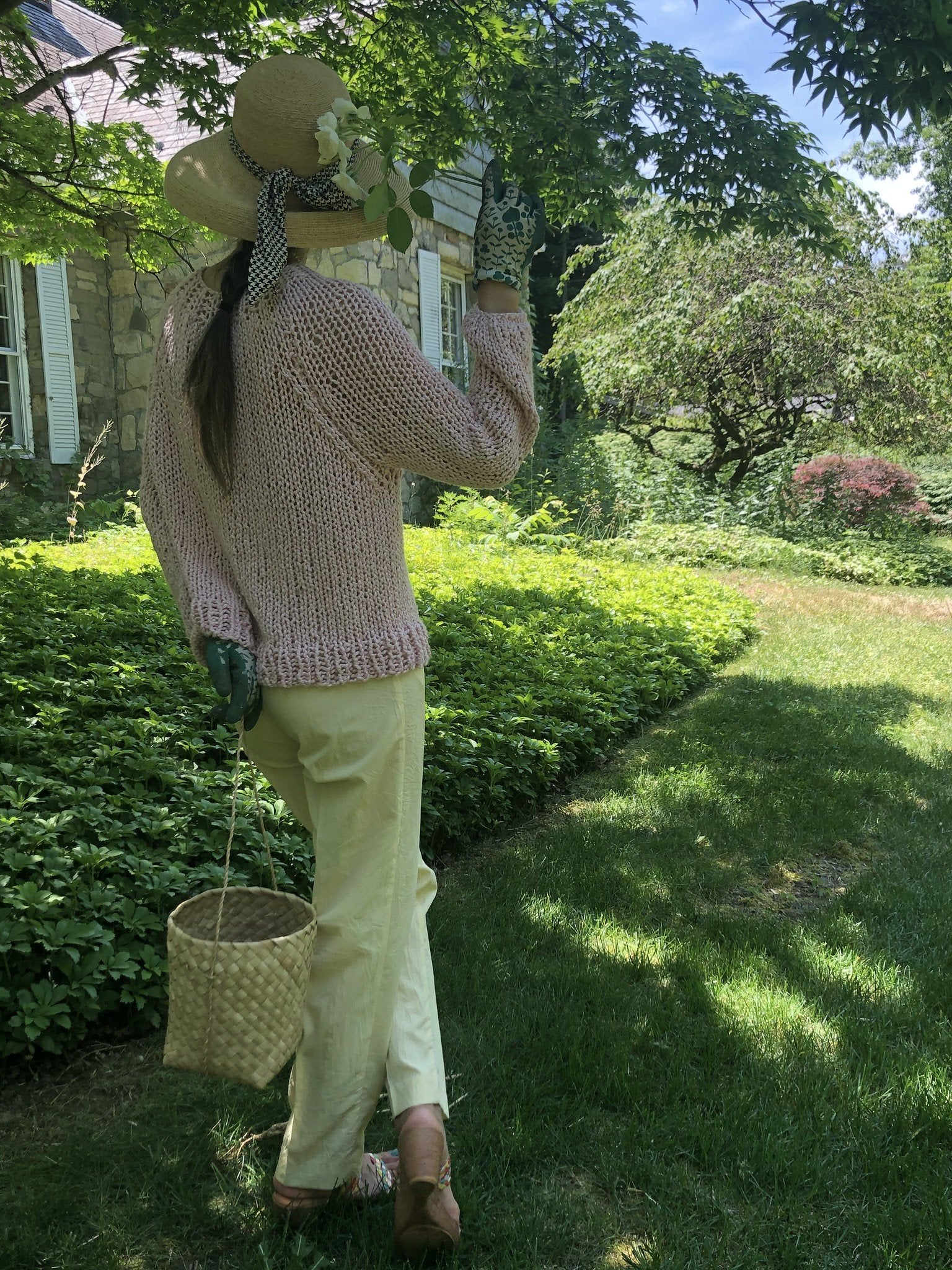 The Sweatshirt PATTERN- Summer yarn