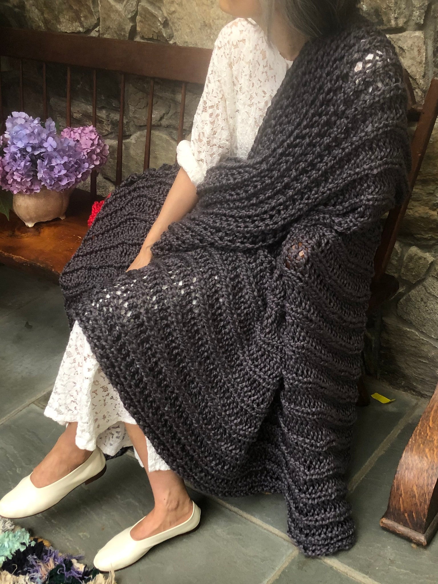 DIY Kit - Fisherman Rib Blanket - Big Cotton