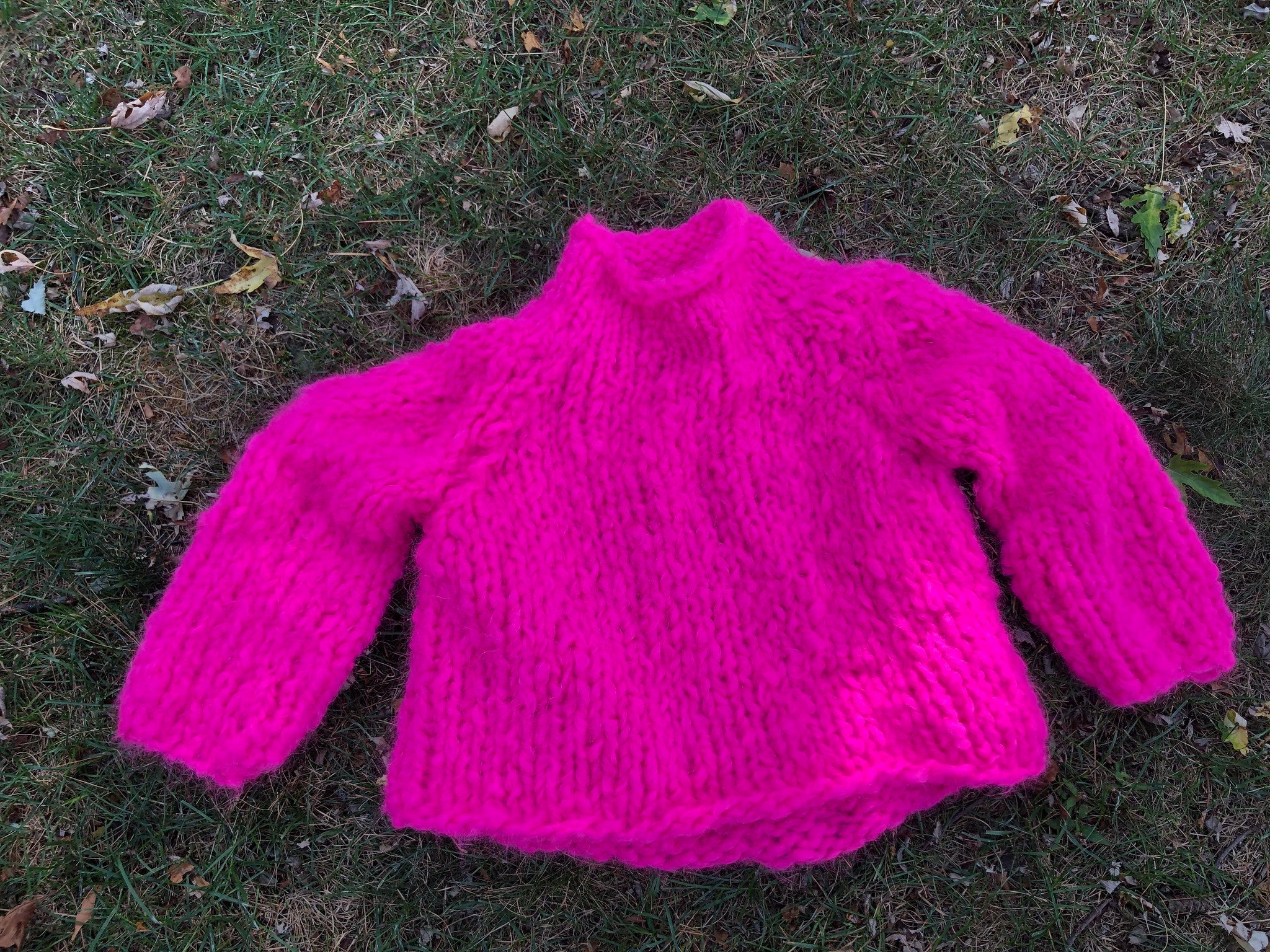 Fluffy Sweater PATTERN- Fluffy Alpaca