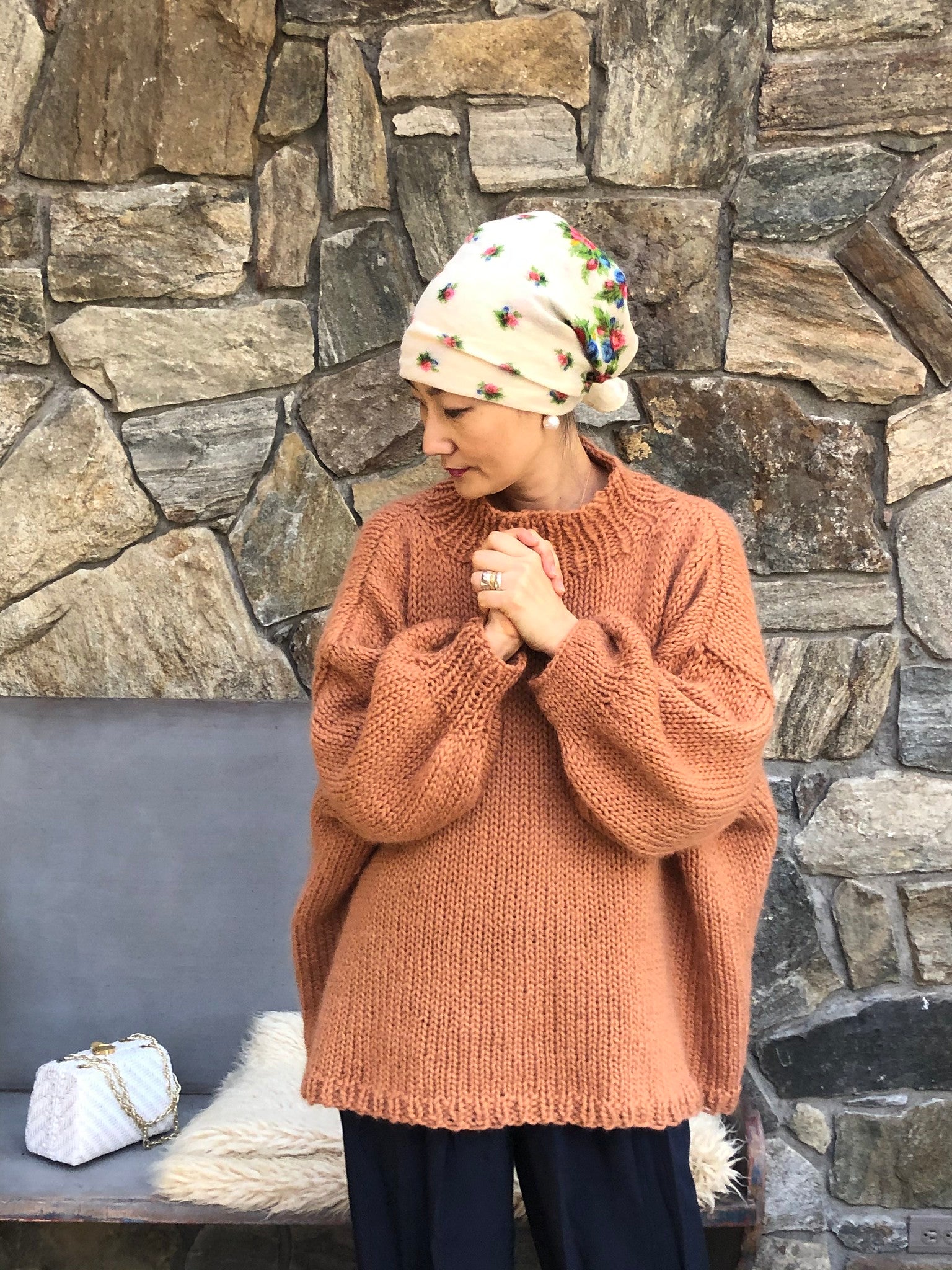 Oversize Knit Sweater Mango Oversized Sweater MANGO Women's