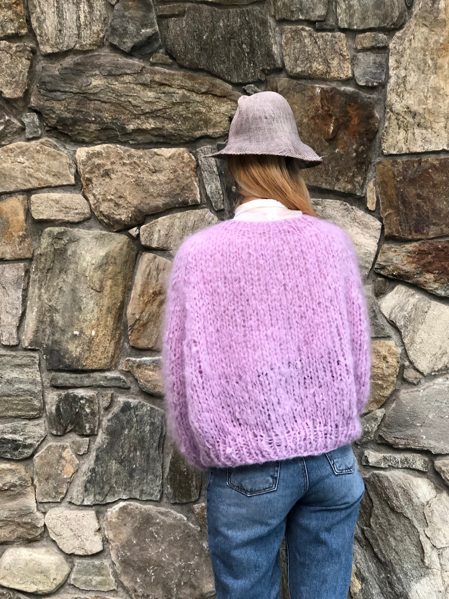 DIY Kit - Top-Down Sweater - Mohair So Soft – Loopy Mango