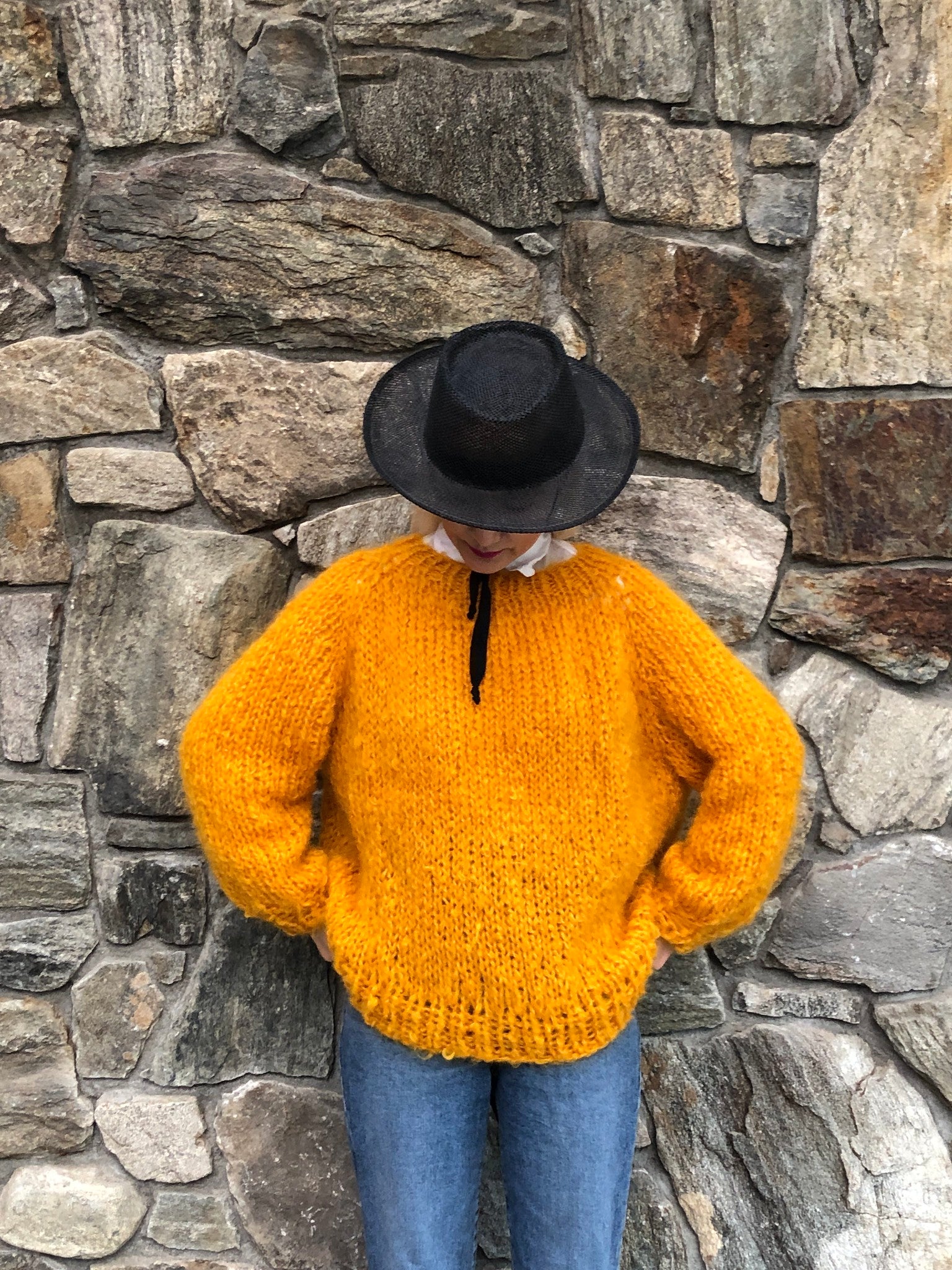 DIY Kit - Top-Down Sweater - Mohair So Soft
