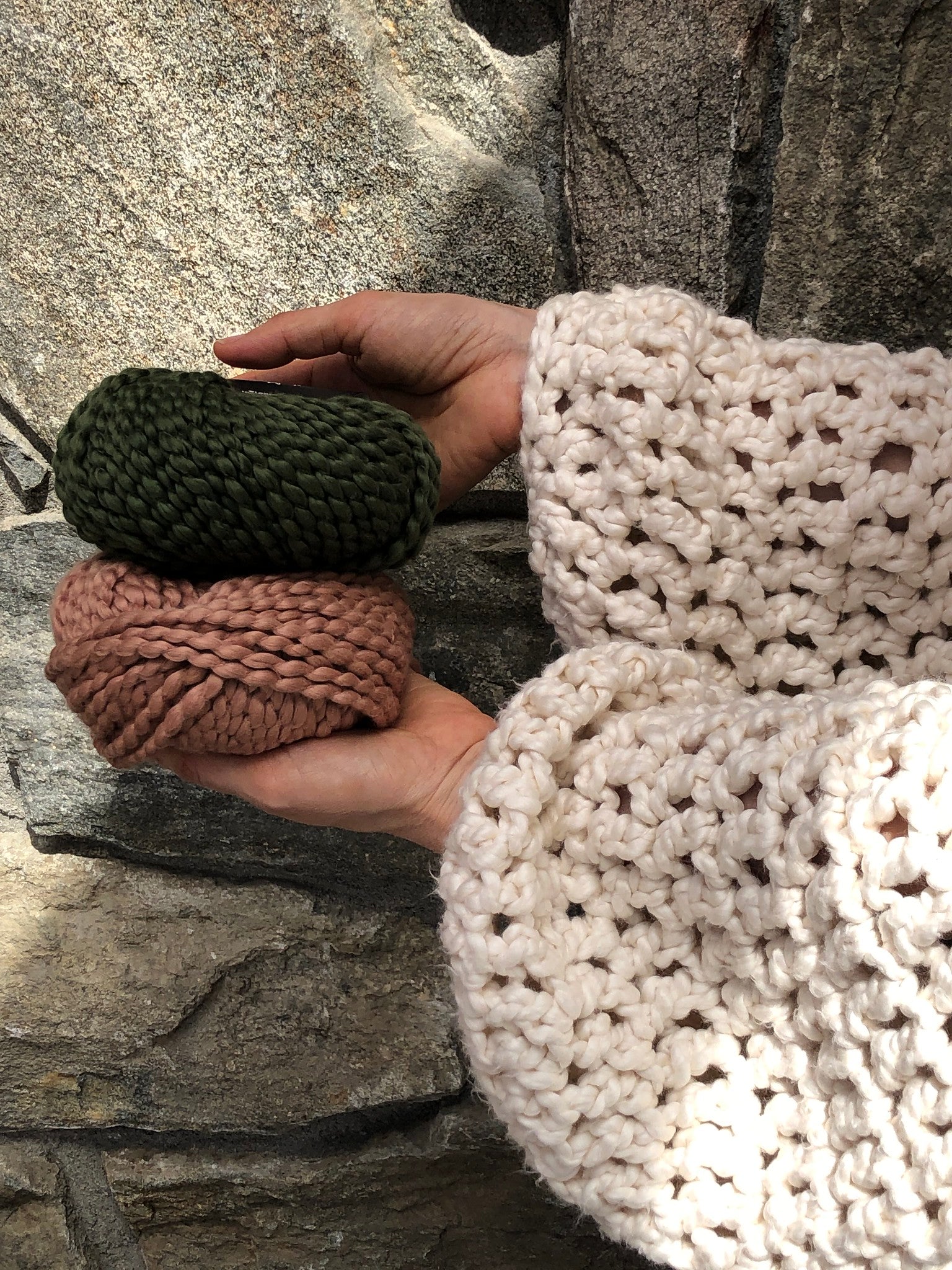 DIY Kit - Crochet Cardigan - Big Cotton