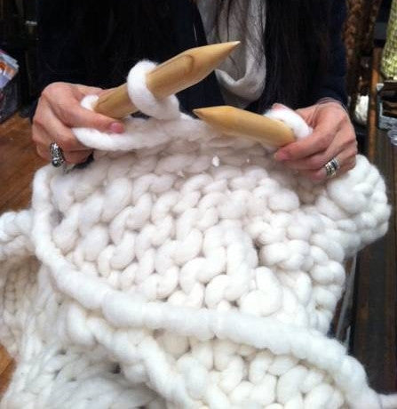 Big Knitting Needles US Size 50 Big Circular Wooden Knitting
