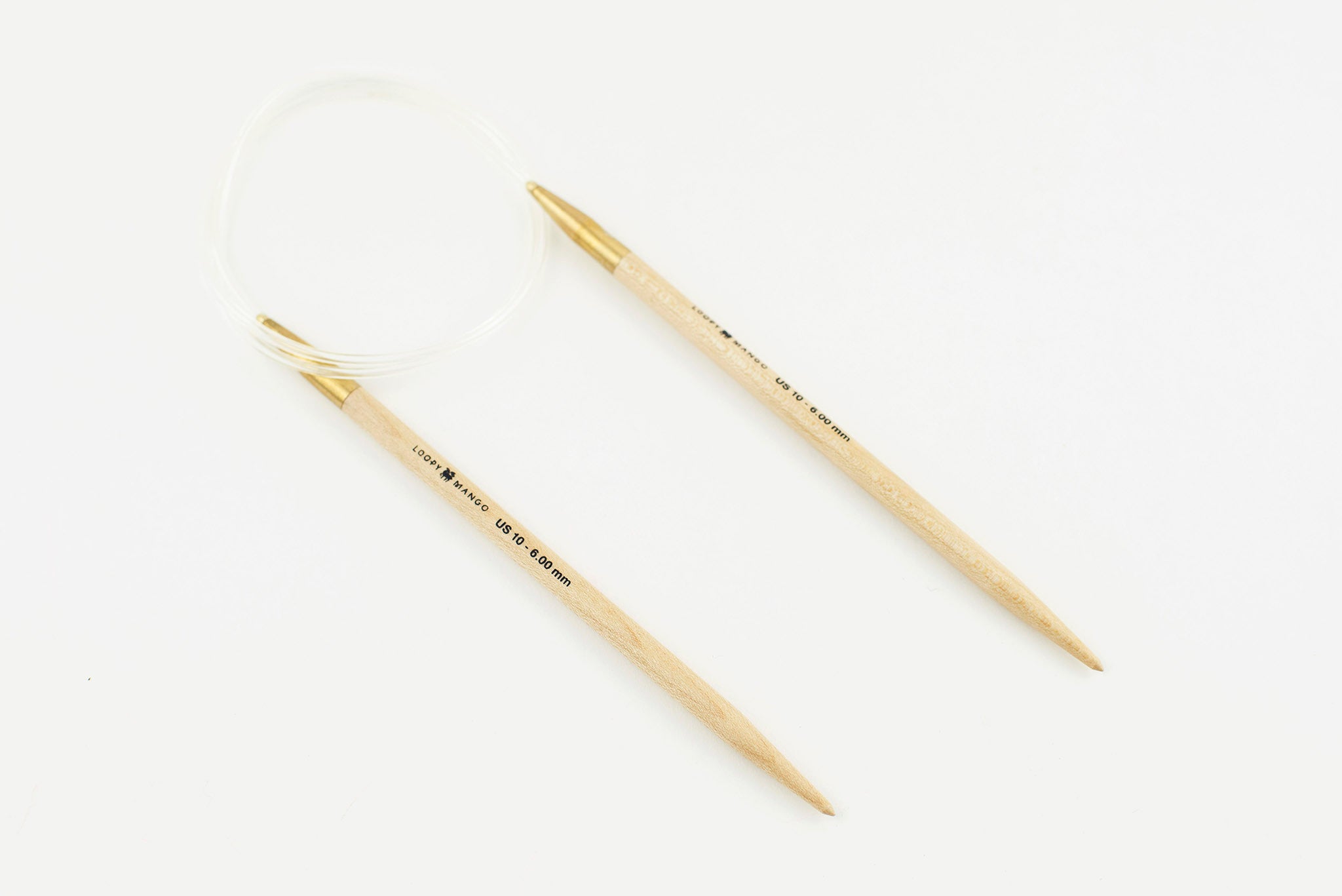 30% OFF Loopy Mango Size US 13 (9 mm) Maple Circular Knitting Needles