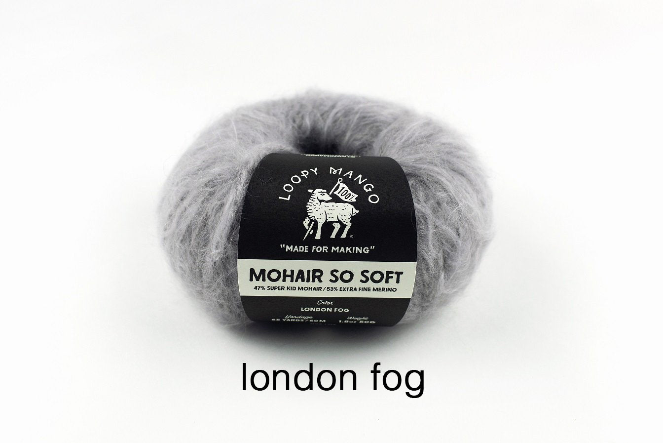 【IONSEOUL】Mohair Bulky Knit (5color) 4FM202 Thickest Mohair Yarn! | Uniquely Chunky and Soft – Loopy Mango