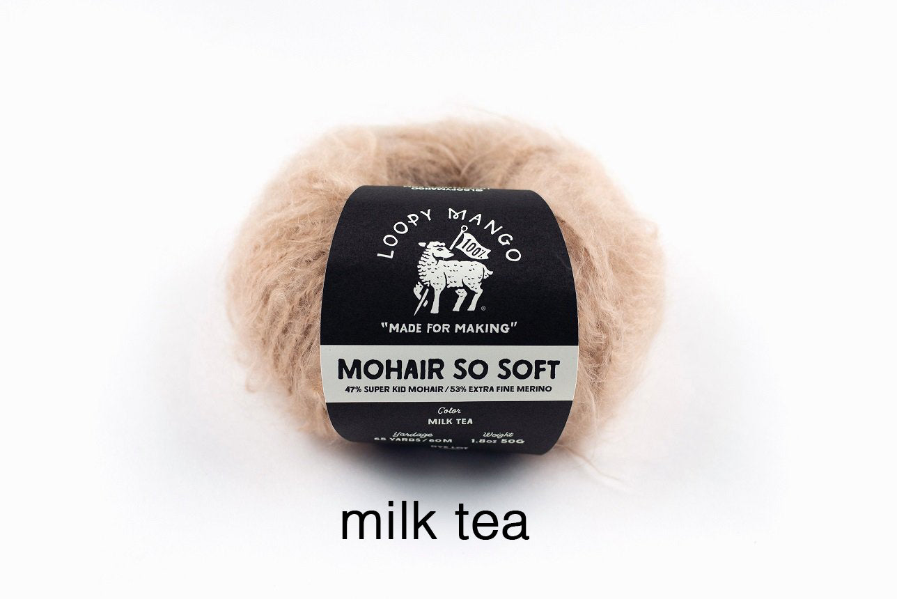 Thickest Mohair Yarn! | Uniquely Chunky and Soft – Loopy Mango
