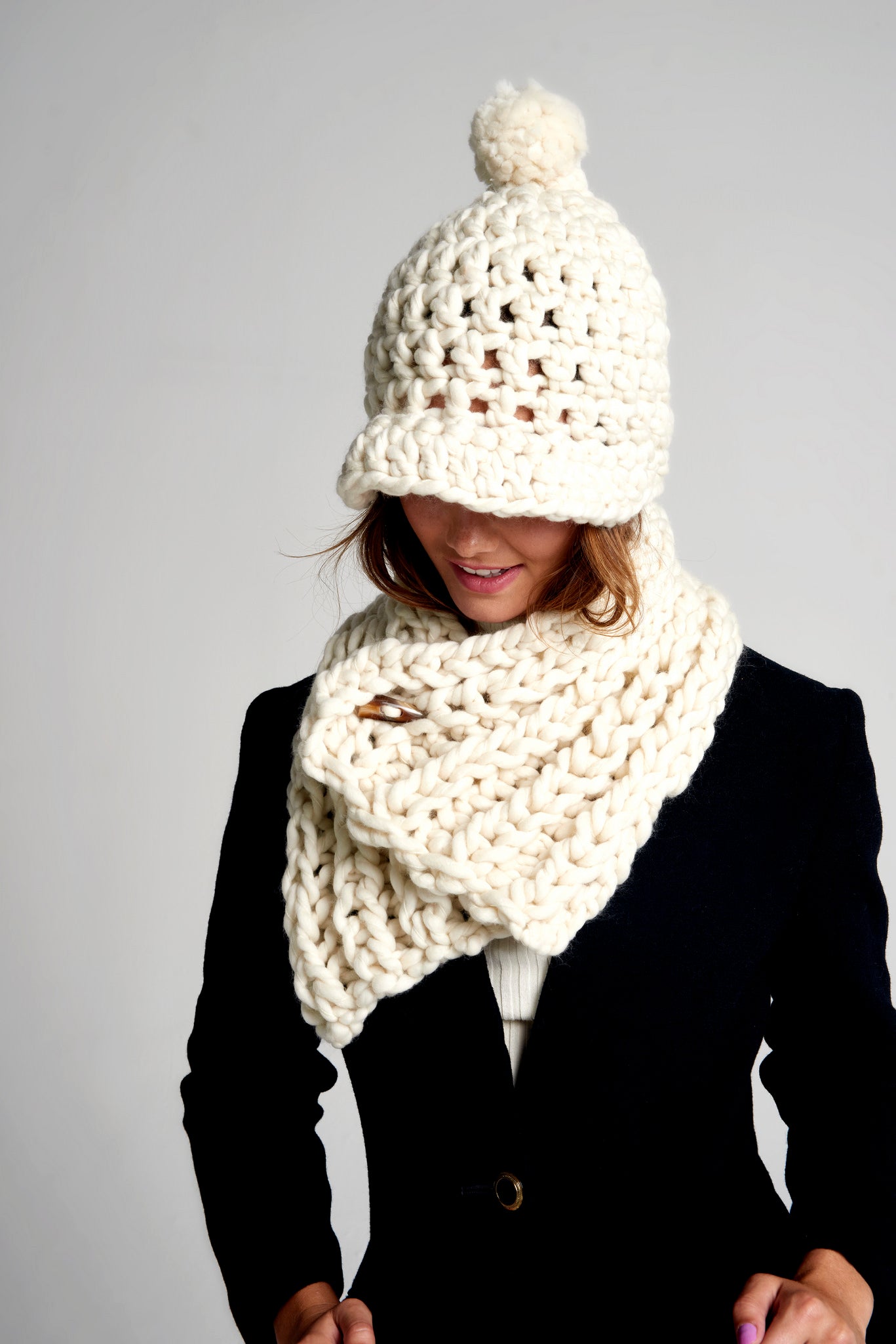 Fisherman Rib Neck Warmer - Merino