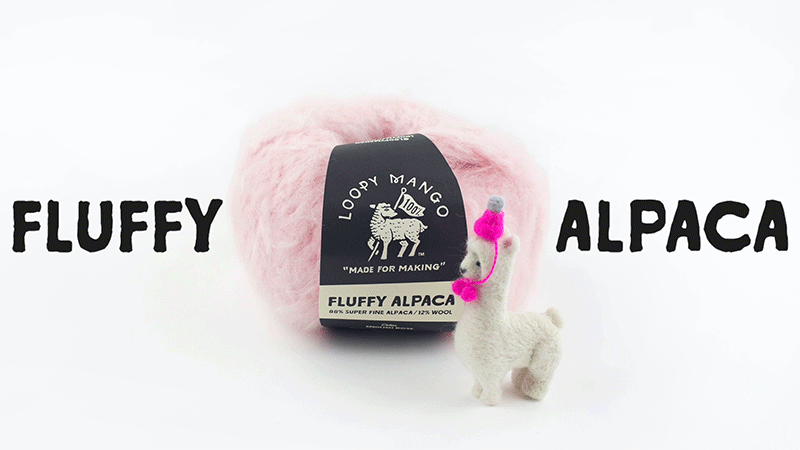 SALE - 30% - 50% OFF ORIGINAL PRICE - DIY Kit - Everyday Beanie - Fluffy Alpaca