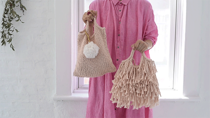 DIY Kit - Mini Market Fringe Bag - Big Cotton