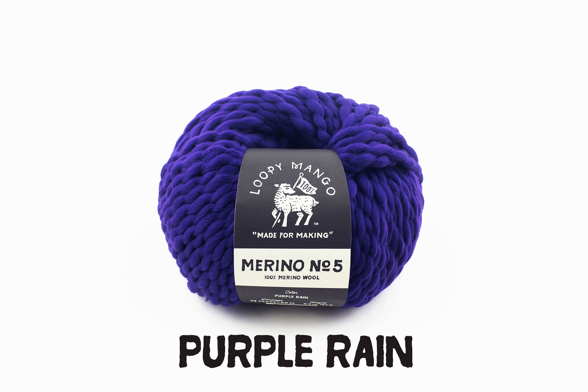  Merino-Moments # 5 Big Bulky Weight Merino Wool Blend  Variegated Yarn Set of 4 (456yds/400g), for Knitting, Crocheting, Loom,  Weaving, (Sapphire Blue)